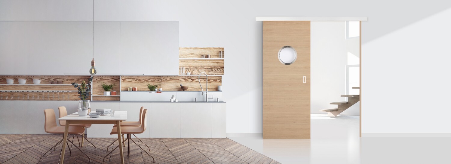 RIGHINI - LUMYS BOIS Porte Rail applique Kreation M03A-jpg